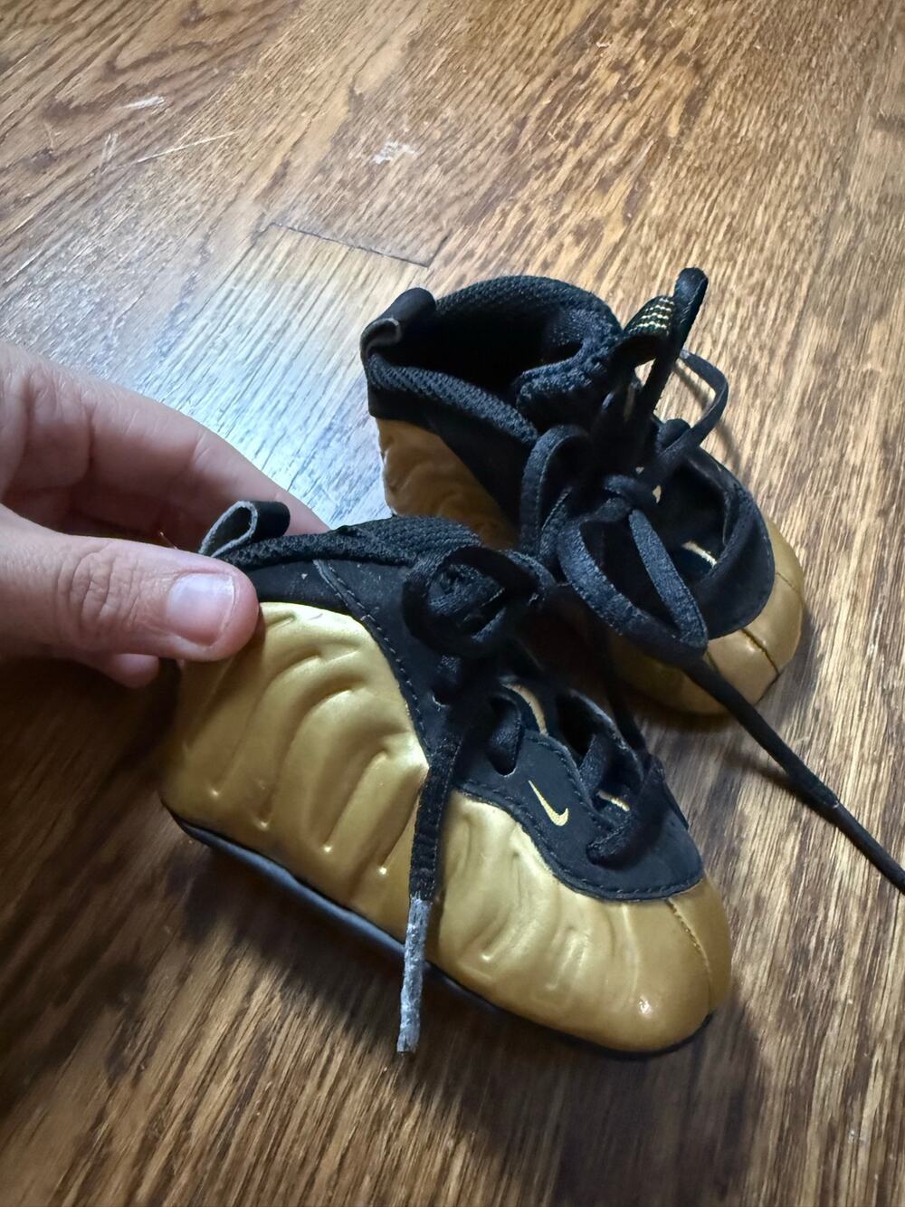 Nike Lil Posite One Infant Gold Size 2C